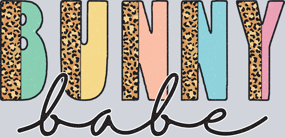 Bunny Babe - STK07256 (DTF Transfers)