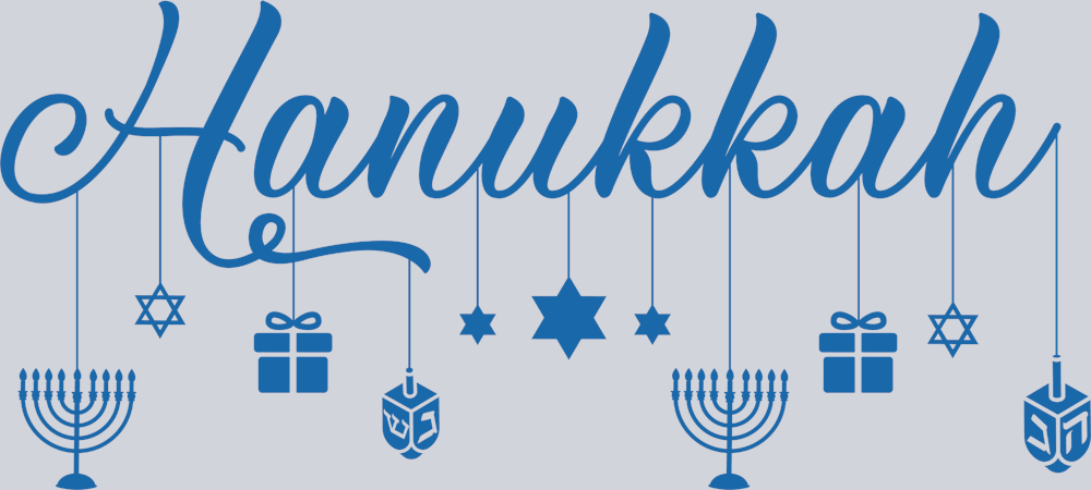 Hanukkah And Symbols - STK02523 (DTF Transfers)