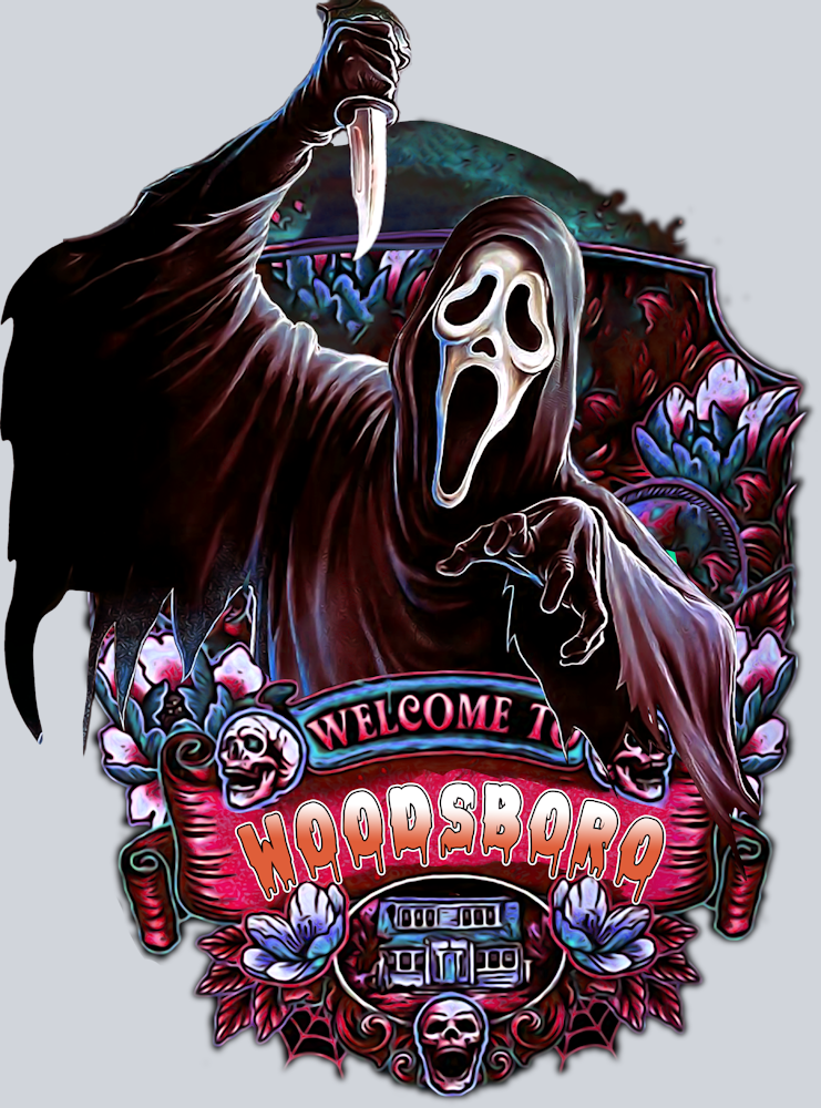Welcome To Woodsboro - STK06427 (DTF Transfers)