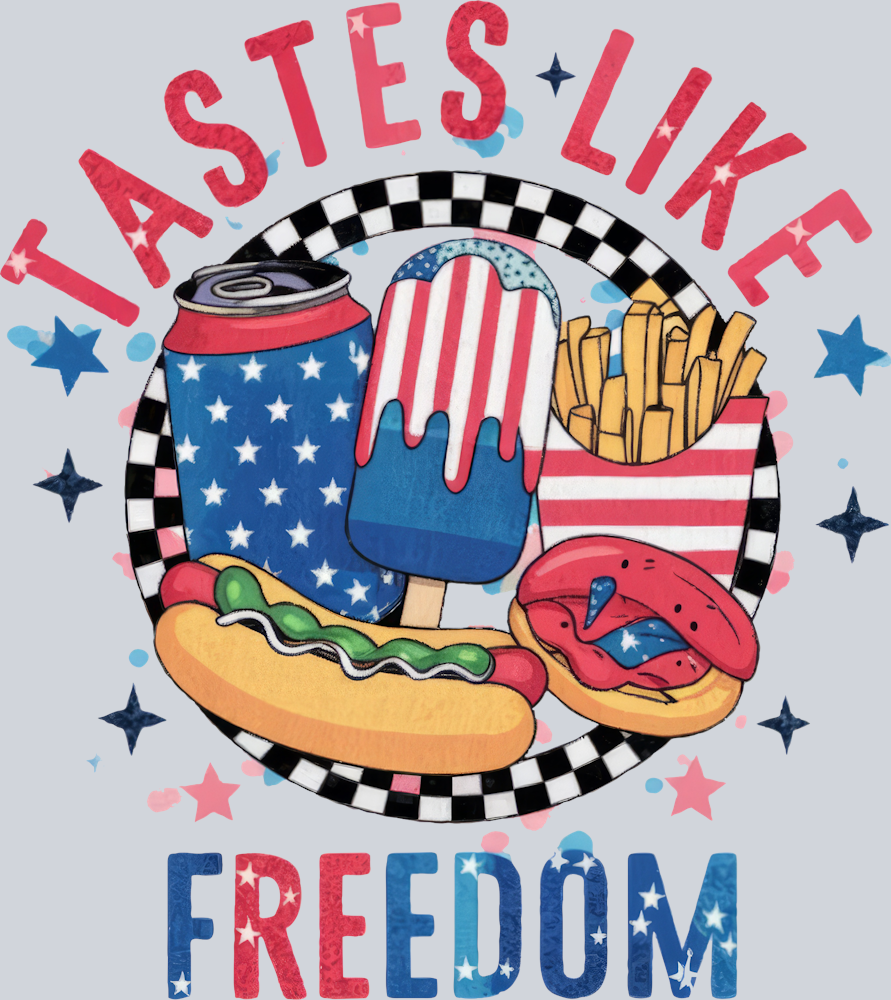 Tastes Like Freedom - STK05918 (DTF Transfers)