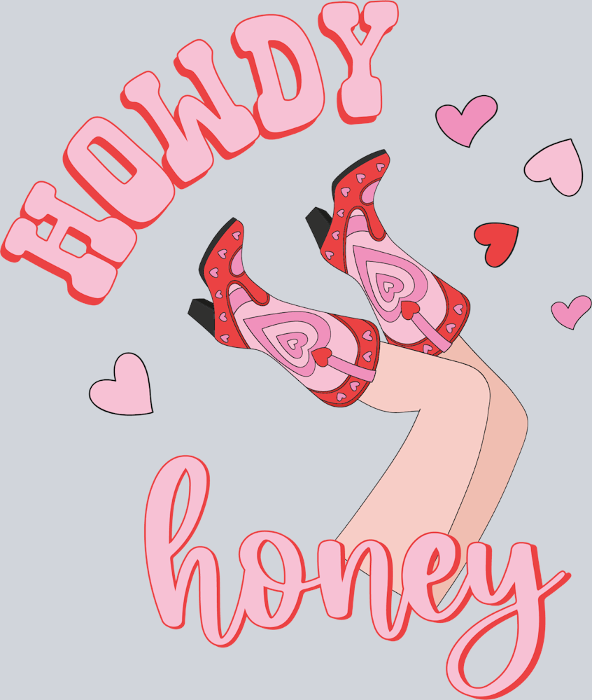 Howdy Honey - STK02817 (DTF Transfers)