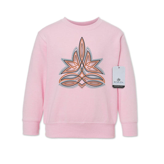 Western Boot Stitch - Western Toddler Sweatshirt