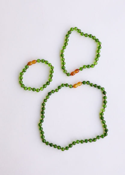 Pure Gemstone + Peridot || Necklace