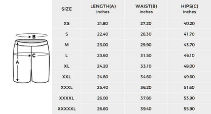 Baha Ranch Cyber Digital Gaming Men's Beach Board Swim Shorts