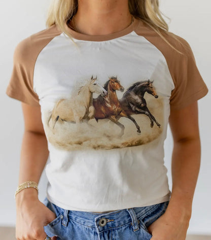 The Stampede Horses T-Shirt