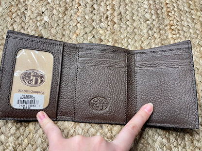 Blue Aztec Tri-Fold Wallet