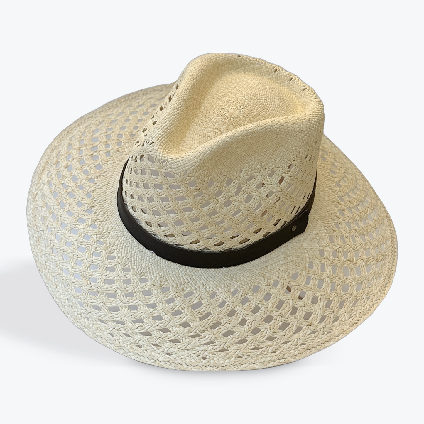 OPEN WEAVE STRAW HAT