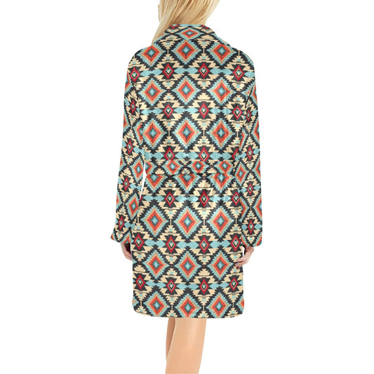 Colorado Aztec Women's Bath Robe