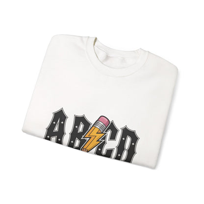 Back to School Crewneck Sweatshirt, Unisex Sweatshirt, Lightweight Sweater, School Apparel, Teacher Gift, Trendy Fashion
