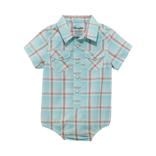 Plaid Bodysuit | Wrangler Infant
