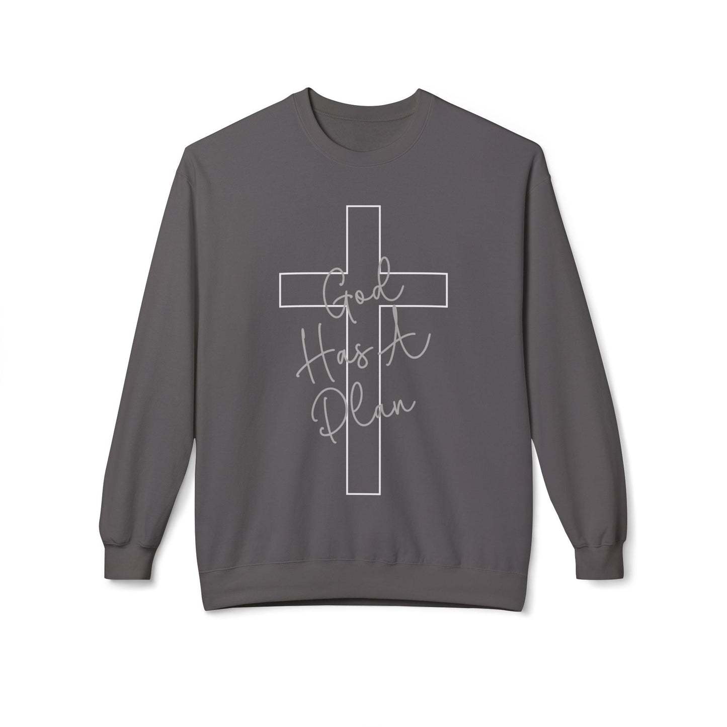 God Has a Plan Crewneck Sweatshirt – Jeremiah 29:11 Christian Pullover