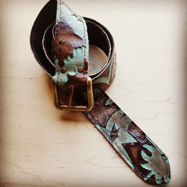 Turquoise Laredo Genuine Leather Belt