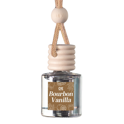 Bourbon Vanilla Scented Car Freshener
