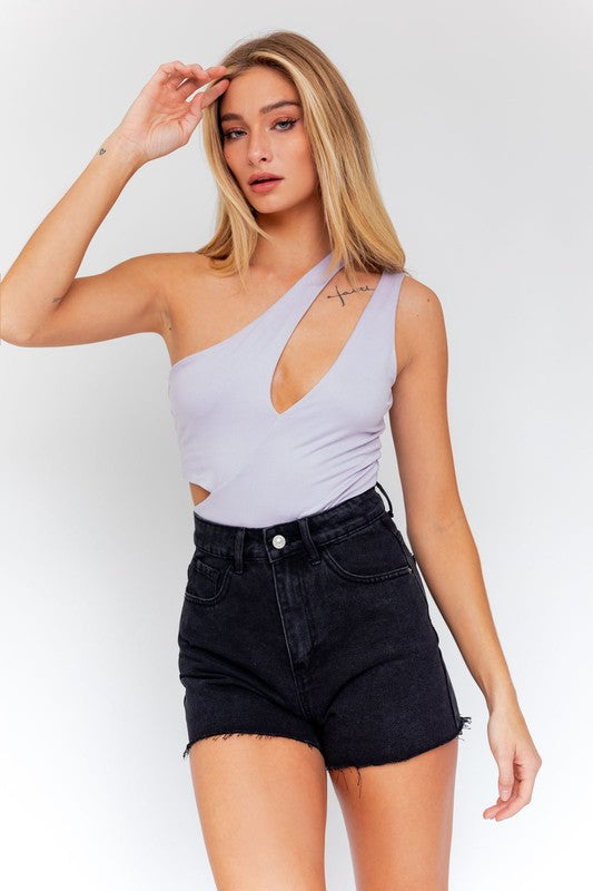 Cut-Out Tank Bodysuit