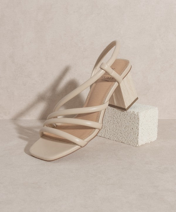 OASIS SOCIETY Ashley - Wooden Heel Sandal