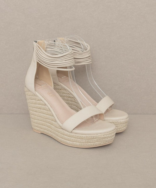 Oasis Society Rosalie - Layered Ankle Wedge
