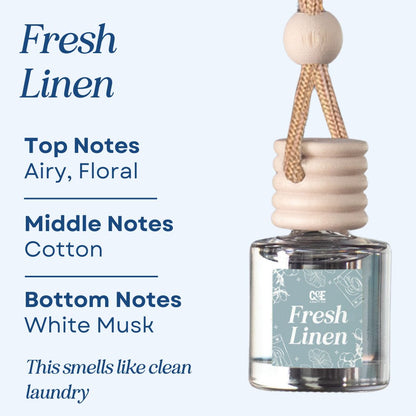 Clean 4 Pack Scented Car Fresheners Bundle