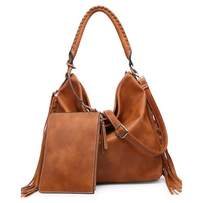 Women hobo bag finge purse