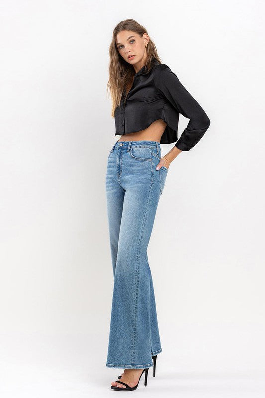 High Rise Wide Leg Jeans