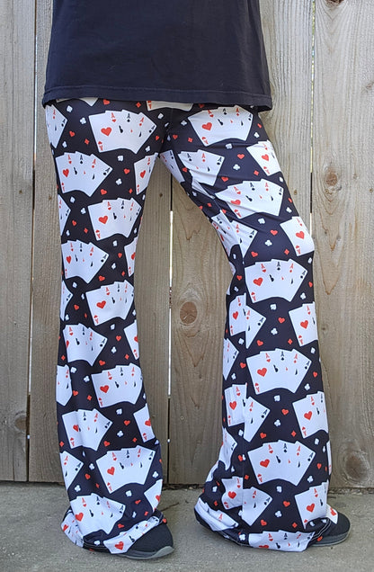 Baha Ranch Vegas Casino Gambling Flare Pants