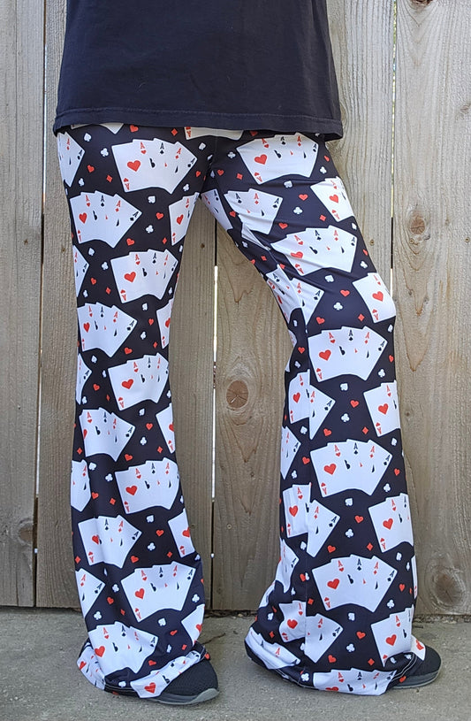 Baha Ranch Vegas Casino Gambling Flare Pants