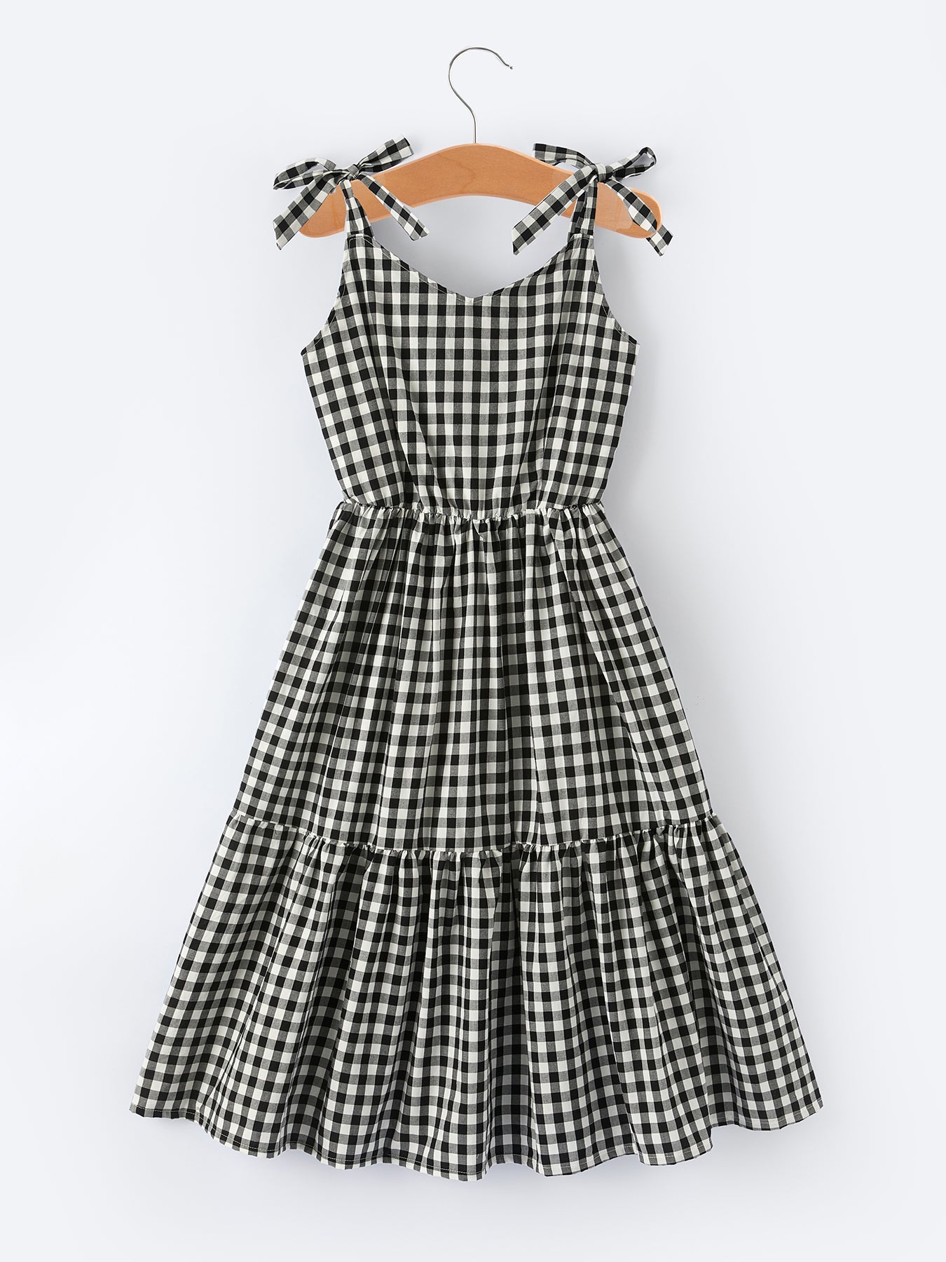 Mommy & Me Adult Plaid Smocked Dress