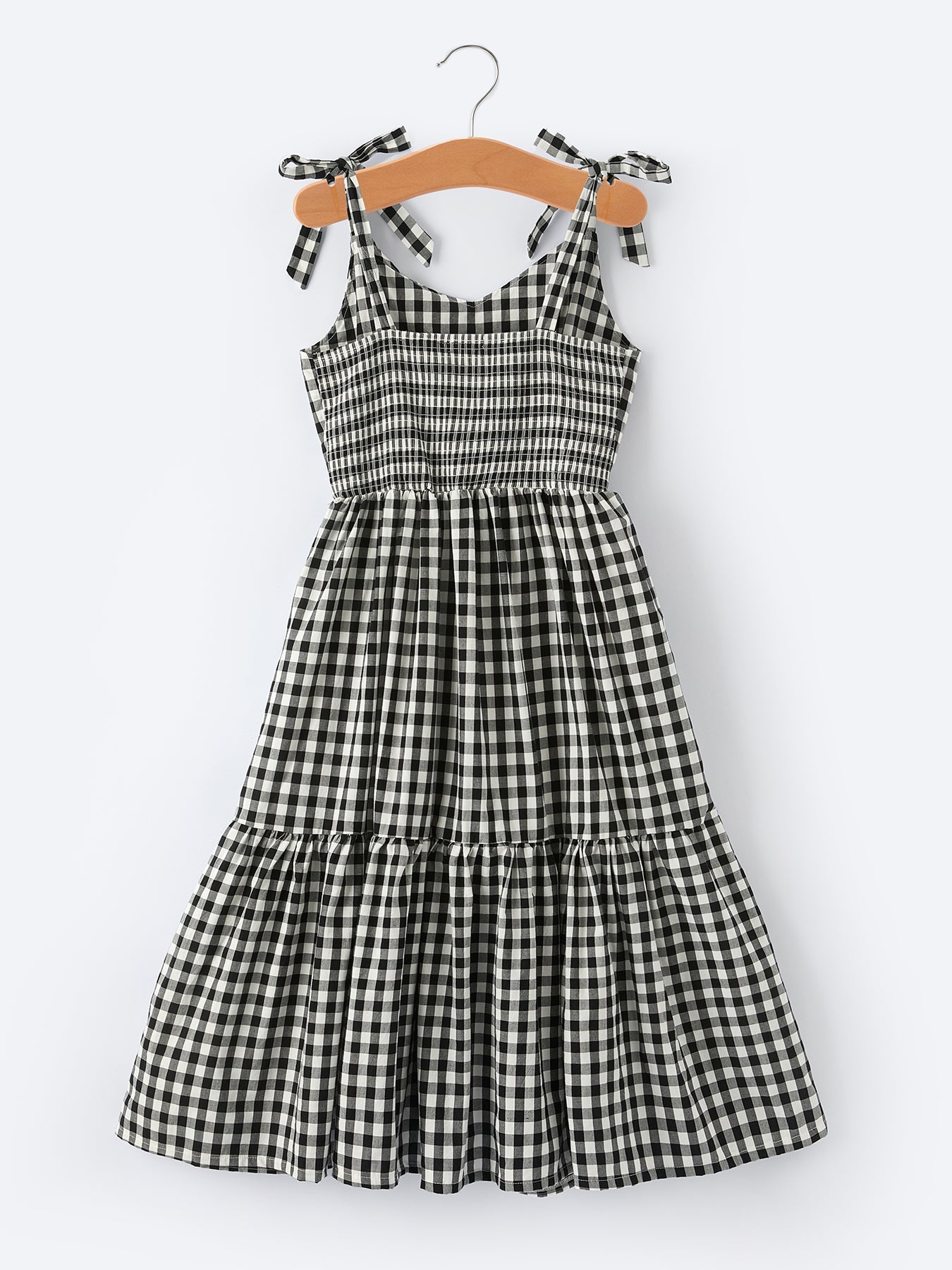 Mommy & Me Adult Plaid Smocked Dress