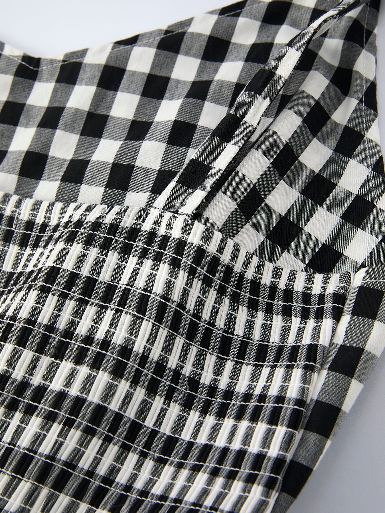 Mommy & Me Adult Plaid Smocked Dress