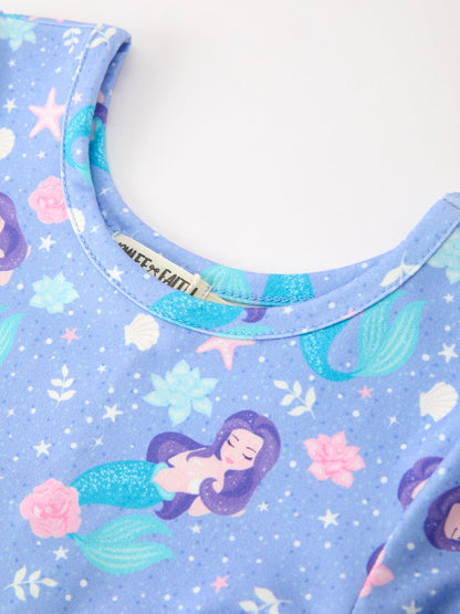 Ocean Fantasy Twirl Girls Dress