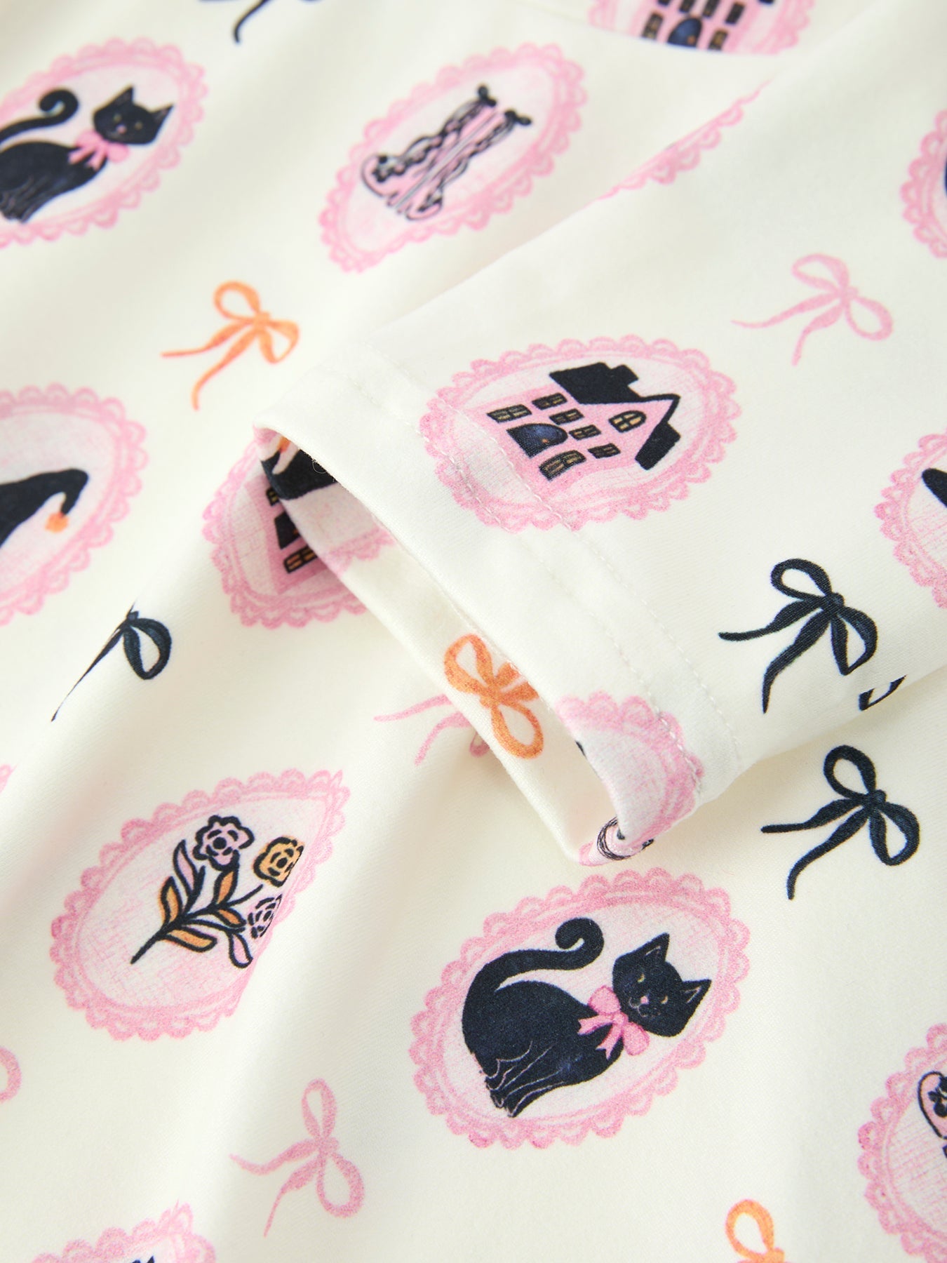 Halloween Vintage Cameo Print Girls Twirl Dress