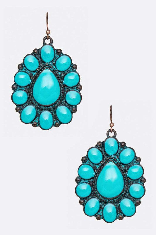 Enamel Western Fashion Earrings