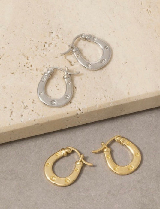 The Horseshoe Hoops {GOLD + SILVER}