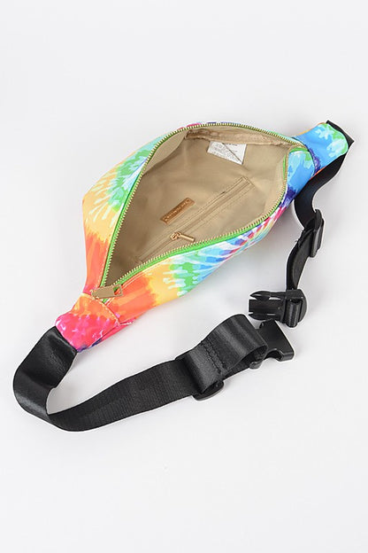 Tie Dyed Oversize Fanny Pack