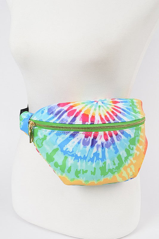 Tie Dyed Oversize Fanny Pack