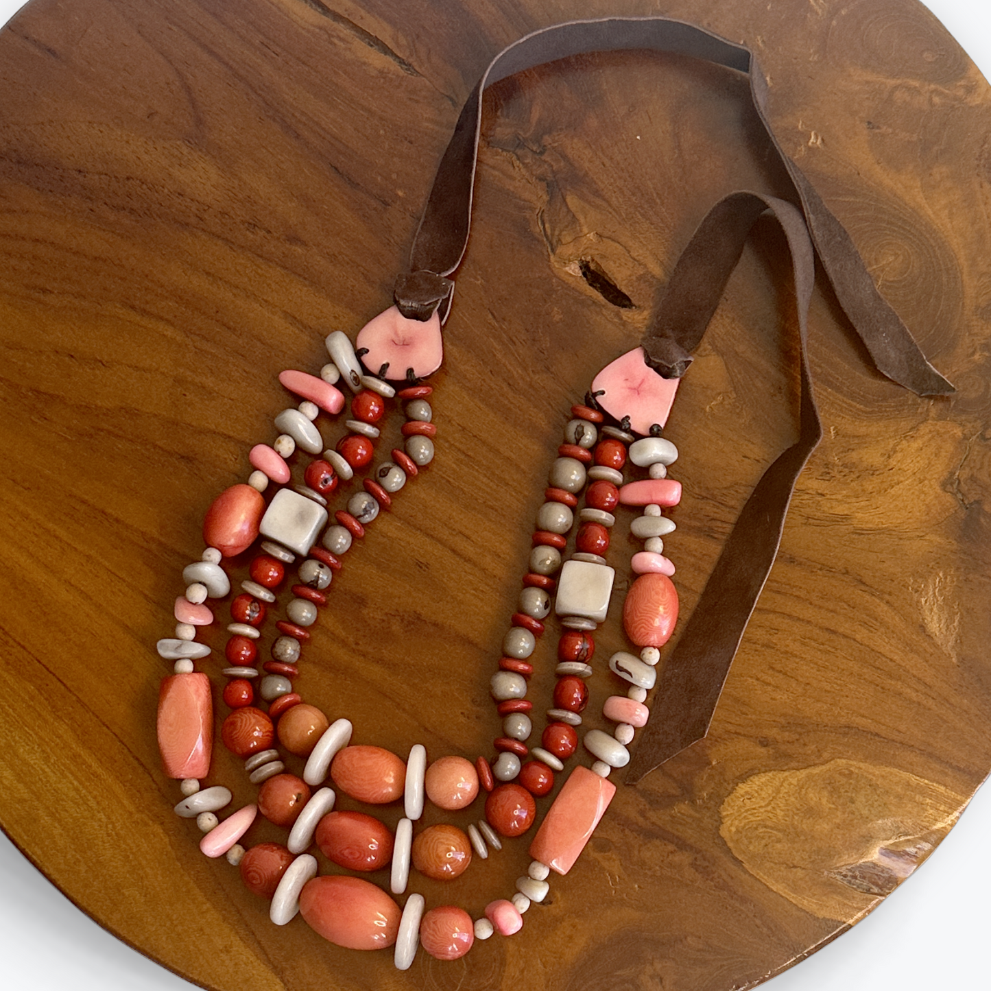 LAYERED AND SUEDE NECKLACE