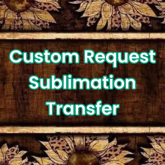 *Custom Request Sublimation transfer Paper