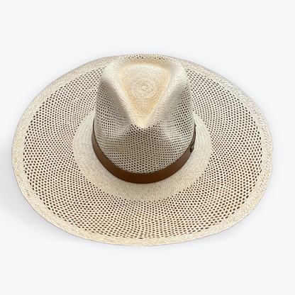 NATURAL RATTAN STRAW HAT