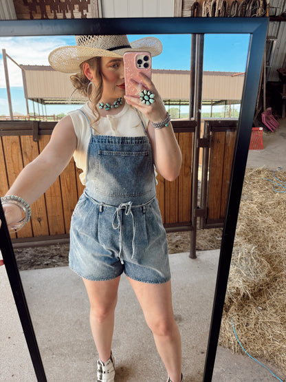 The Durango Denim Romper EXTRA SMALL