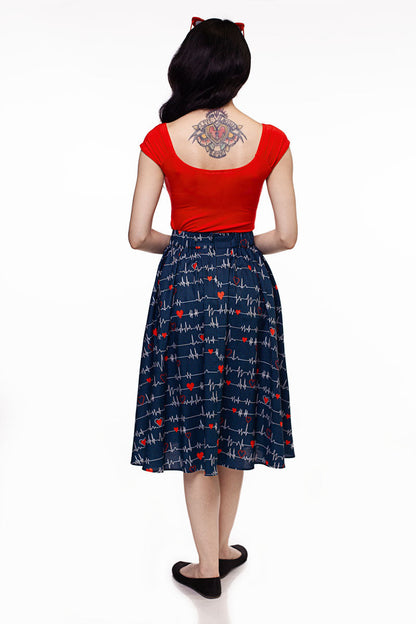 Doris Skirt in Heartbreaker - Small only