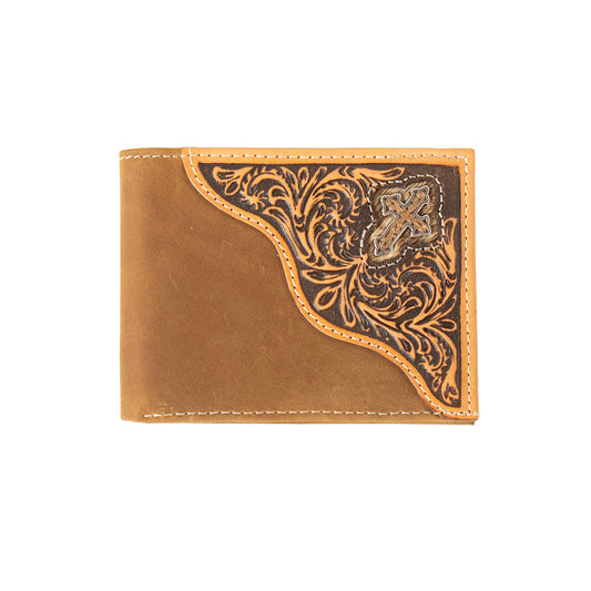 Floral Cross Bi-Fold