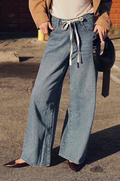 SHE'S A SWEET TALKER DENIM PANTS