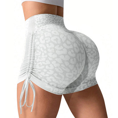 Seamless Peach-Butt High-Waist Yoga Pants – 3/4 Length Fitness Leggings for Women
