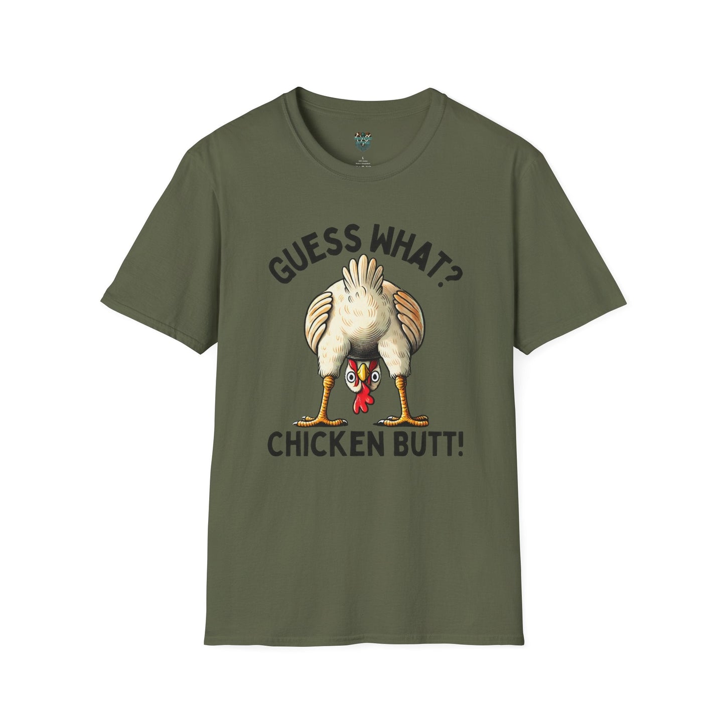 GUESS WHAT, CHICKEN BUTT - GRAPHIC TEE
