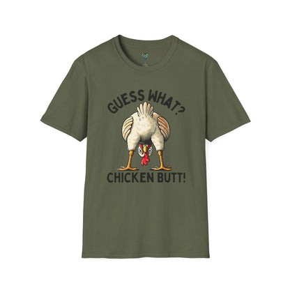 GUESS WHAT, CHICKEN BUTT - GRAPHIC TEE