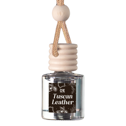 Tuscan Leather Scented Car Freshener