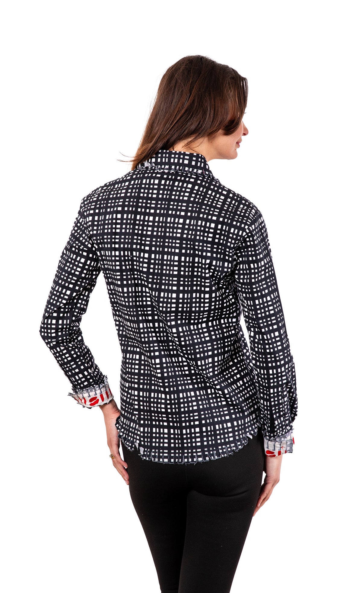 Black White Grid Cape Cod