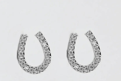 The Horseshoe Earrings {GOLD + SILVER}