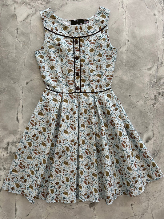 Elizabeth Dress in Hedgehogs