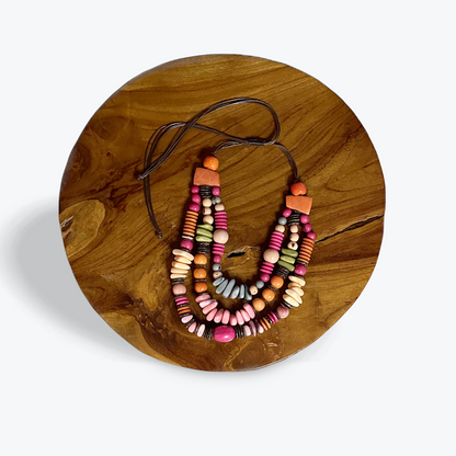 CHUNKY LAYER TAGUA NECKLACE