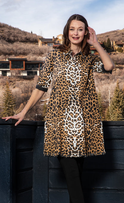 Chatham Dress New Cheetah Print